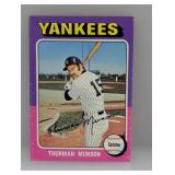 1975 Topps #20 Thurman Munson Corners/Edges/Crease