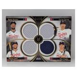 /25 2024 Topps MC 4x Relic Buxton Correa Lewis ETC