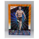 2022 UFC Donruss Orange Laser Michael Bisping
