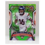2025 Topps Green Shimmer 9/15 RC Troy Franklin