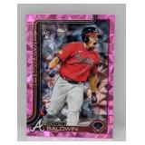 2025 Topps Update Drake Baldwin RC Pink Diamante
