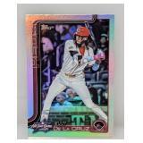2025 Topps Update De La Cruz ASG Rainbow Holofoil