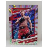 2022 UFC Donruss Sliver Laser 72/99 Dustin Poirier
