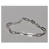 8" .925 Sterling Silver Link Bracelet
