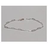 8" .925 Sterling Silver Link Bracelet