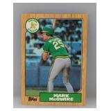 1987 Topps Mark McGwire RC #366