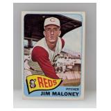 1965 Topps JIM MALONEY Corners/Surface/Stains