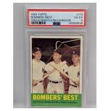 1963 Topps PSA 4 Mantle Bombers Best HOF Yankees