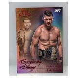 2024 UFC Topps Gold Label Red 3/25 Michael Bisping