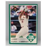 Albert Pujols 2001 Fleer RC Leaders Corners/Edges