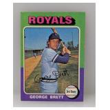 1975 Topps George Brett RC Corners/Edges/Stain