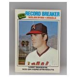1977 Topps Baseball NOLAN RYAN HOF Corners/Edges