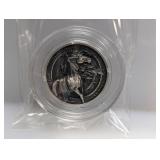 2021 1oz .999 Silv War Horse Round