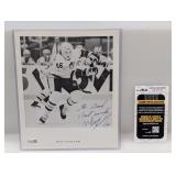 Mario Lemieux Signed Photo JSA COA