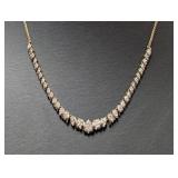 18" Vermeil Diamond Necklace