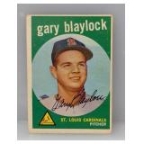 1959 Topps Gary Blaylock Tuff HN 539 Corners/Edges