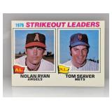 1977 Topps LEADERS RYAN/SEAVER 6 Corners/Edges