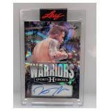 2025 UFC Leaf Silver Lava 1/1 Auto Dustin Poirier