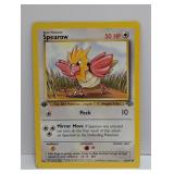 Pokemon 1999 1st Edition Spearow 62 LP*