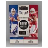 2018 Contenders Josh Allen/Josh Rosen RC Round 1