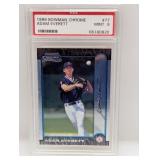 1999 Adam Everett Bowman Chrome RC #77 PSA 9