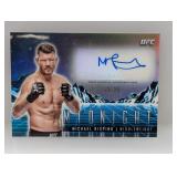 2024 UFC Topps Midnight /25 Auto Michael Bisping