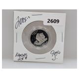 2005-S 90% Silv KS Quarter