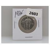 1925 90% Silv Liberty Quarter