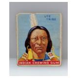 1933 Goudey Gum Ute Tribe INDIAN GUM SERIES Damage