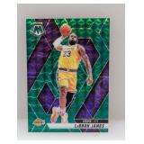 2024-2025 Panini Mosaic Green Prizm LeBron James