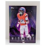 2024 NFL Topps Midnight #28 Purple 4/12 Franklin