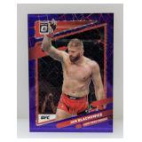 2022 UFC Optic Purple Velocity /59 Jan Blachowicz