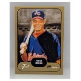 2002 Just Minors Yadier Molina RC Gold SP 22