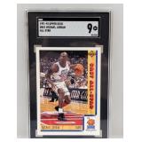 1991-92 UD All-Star #452 Michael Jordan SGC 9 MT