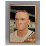 1962 Topps HN # Billy Moran "Angels" Corners/Edg