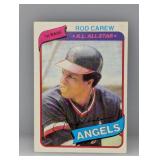 1980 Rod Carew Topps #700 Corners/Edges/Indent