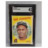 1959 Topps SGC4 #478 Roberto Clemente HOF Pirates