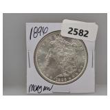 1896 90% Silv Morgan $1 Dollar