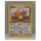 Pokemon 1999 1st Edition Spearow 62 LP*