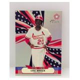 2025 Topps Heritage Lou Brock Ref Insert #BS-11