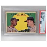 1959 Topps PSA 4.5 #212 Aaron/Mathews