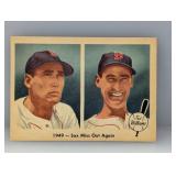 1959 Fleer Ted Willams Sox Miss Out Again C/E/S