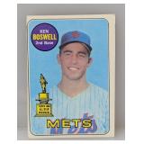 1969 Topps Ken Boswell Miracle Met Corners/Edges