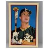 1989 Bowman Tiffany Mark McGwire #197 Corner/Edges
