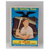 1959 Topps #562 Al Kaline All Star HN HOF Edges