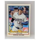 2025 Topps Heritage Shohei Ohtani Award Winner MVP