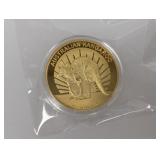 Gold Layered Clad Australian Kangaroo