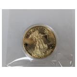 Gold Layered Clad Walker Round