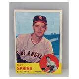 1963 Topps High # 572 - Jack Spring "Angels"