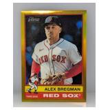 2025 Topps Heritage Alex Bregman Gold Ref 39/50
